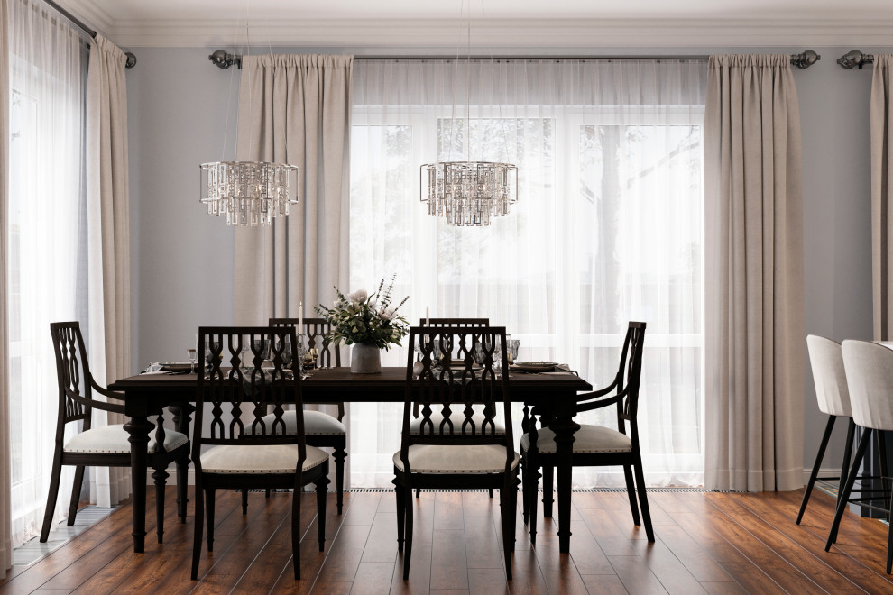 Загородный дом в американской классике для звездного клиента