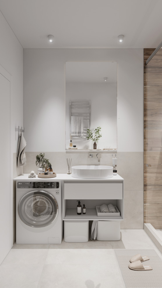 Коттедж в эко стиле