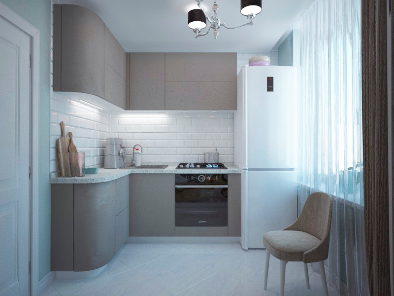 Химки. ул. Маяковского. Кухня вид 2