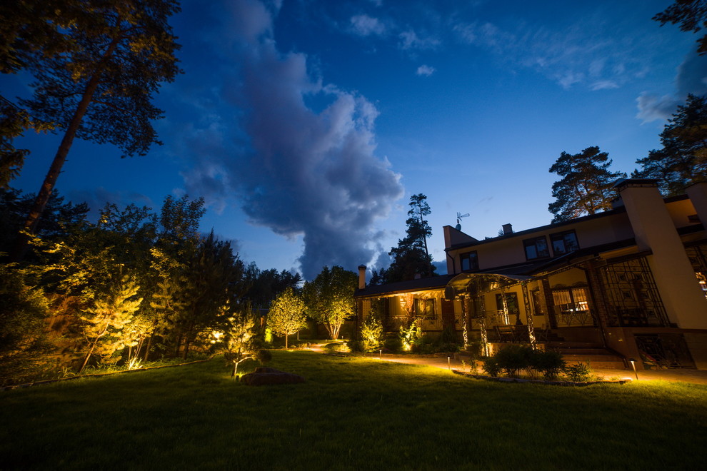 Освещение сада