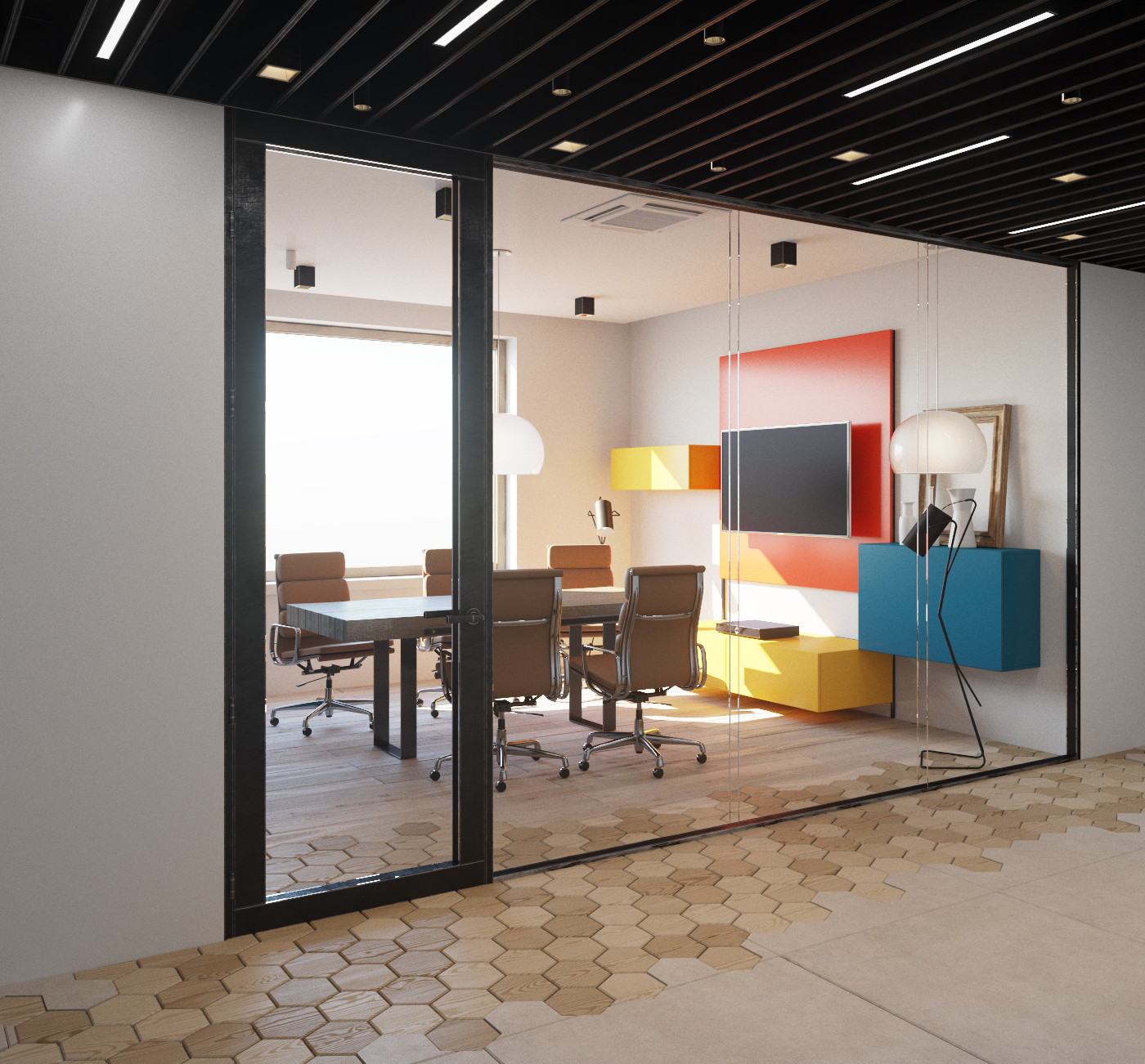 Переговорная Пит Мондриан