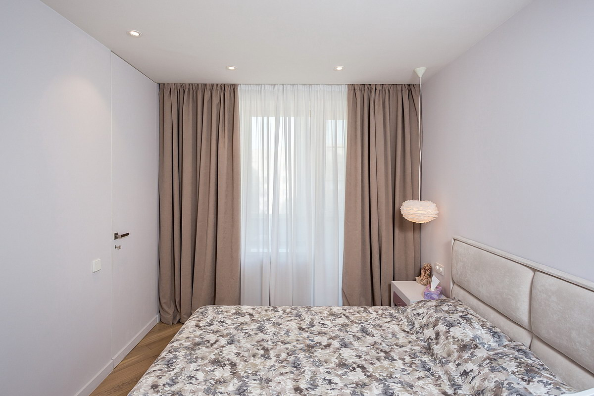 Обложка проекта: Шторы в интерьере 2х комнатной квартиры