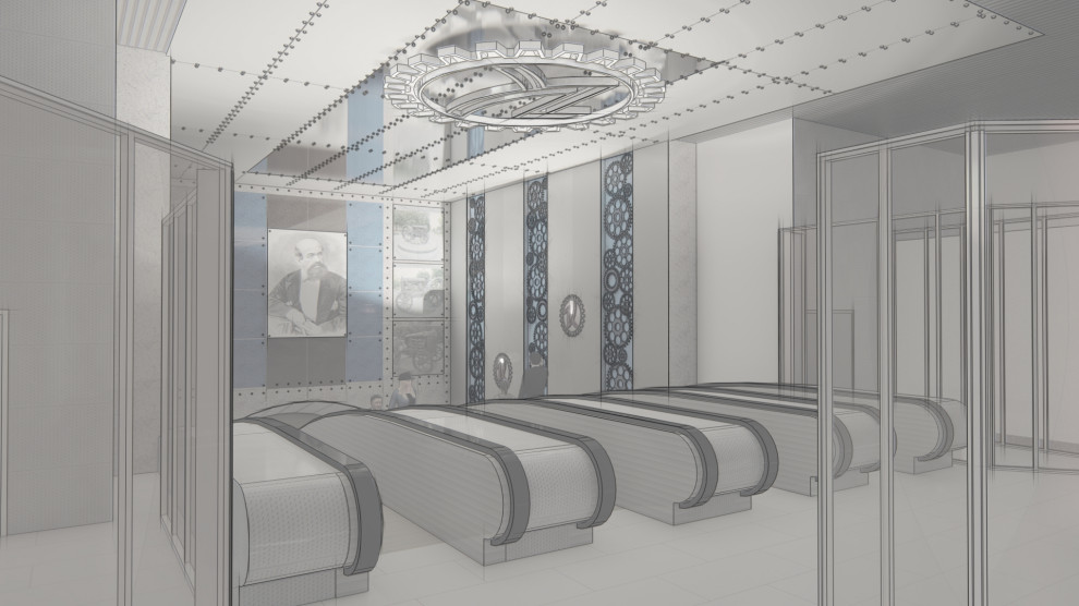 Эскизный проект станции метро #artist_ss