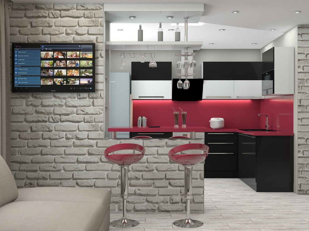 Обложка проекта: Квартира студия для молодой семьи