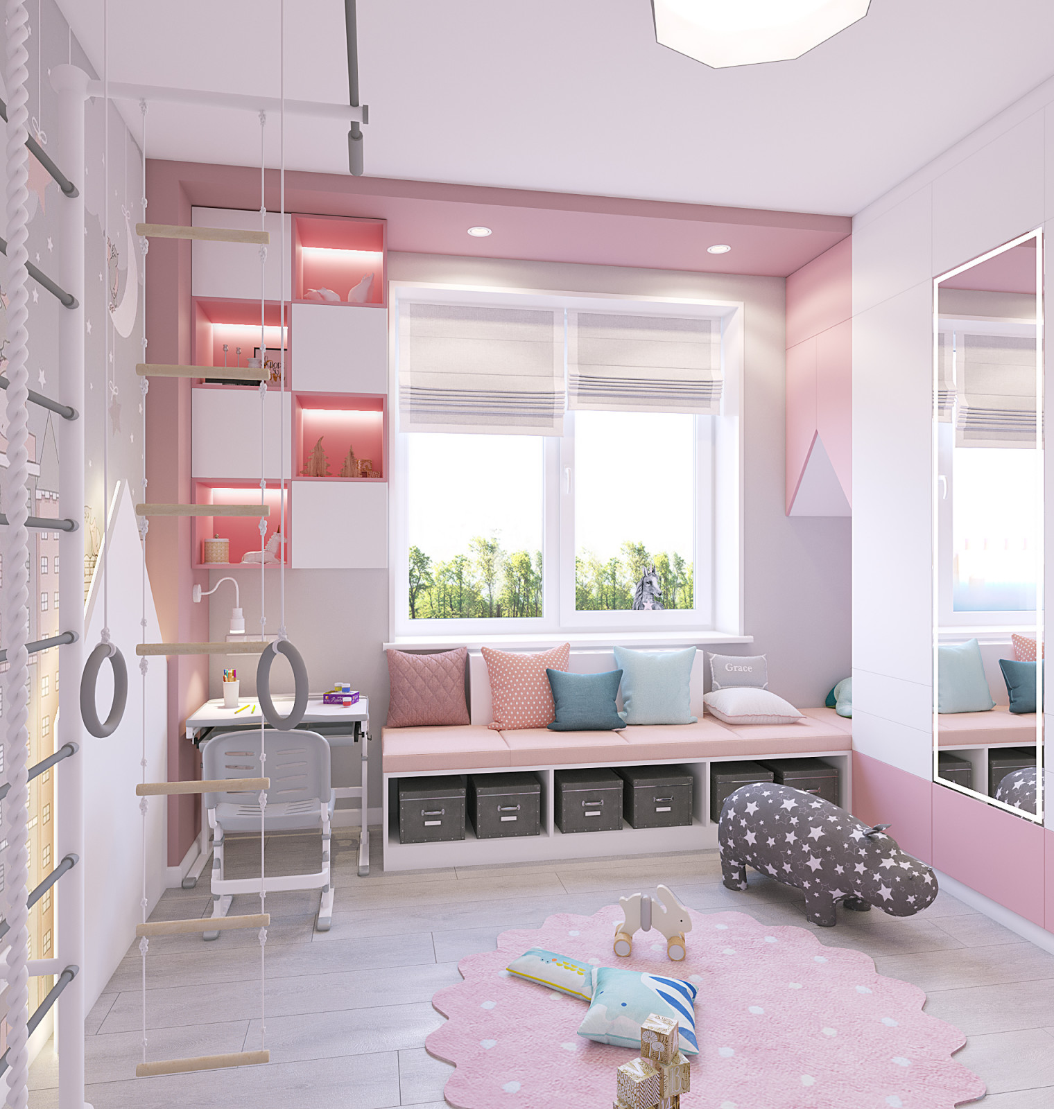 Многофункциональный интерьер