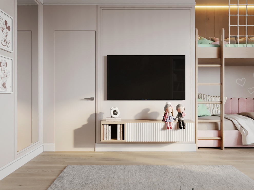 интерьер детской для девочки