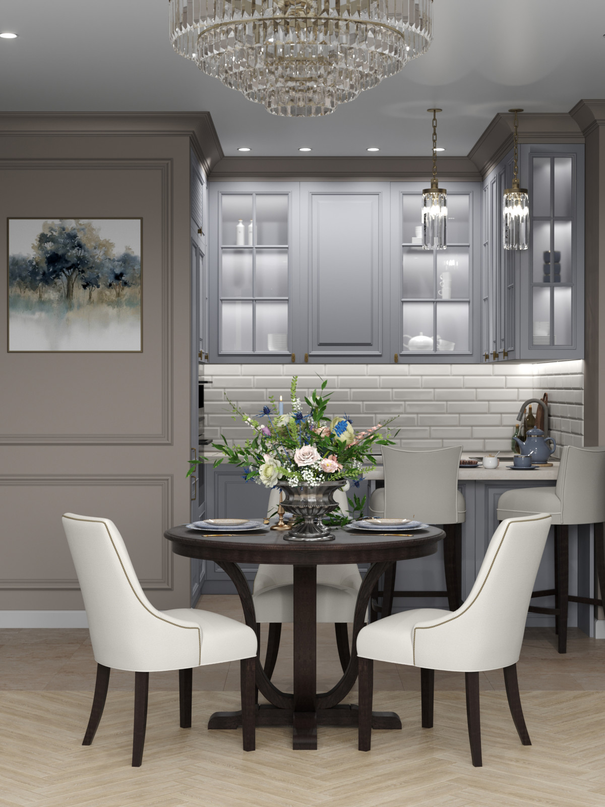 Кухня-гостиная