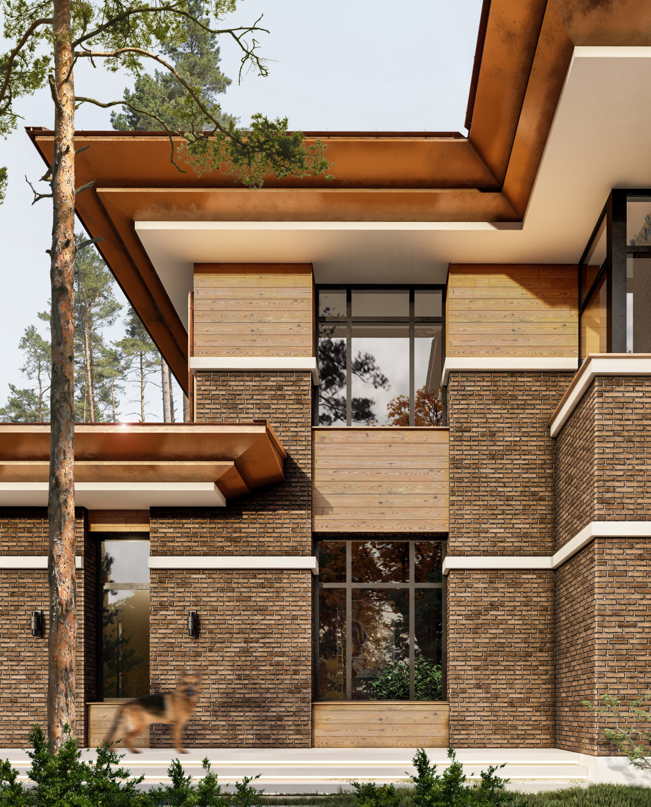 Дом в стиле Прерий