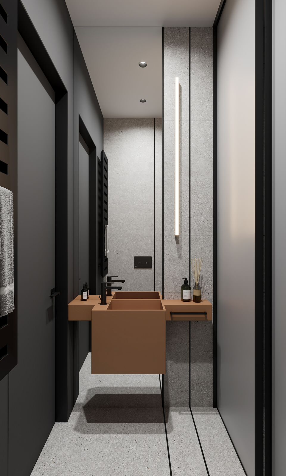 Дизайн трёхкомнатной квартиры в ЖК "Дом на Зелейной | Санкт-Петербург | Россия |