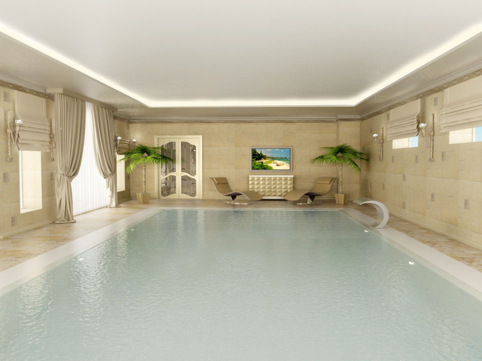 Обложка проекта: Дизайн бассейна