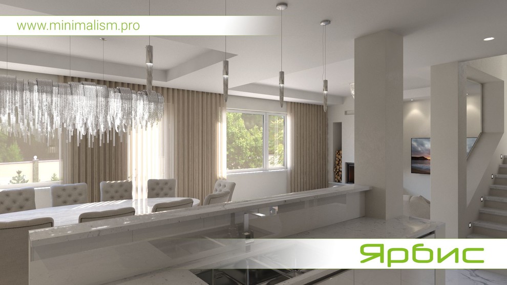 Дизайн загородного дома в КП Новые Вешки