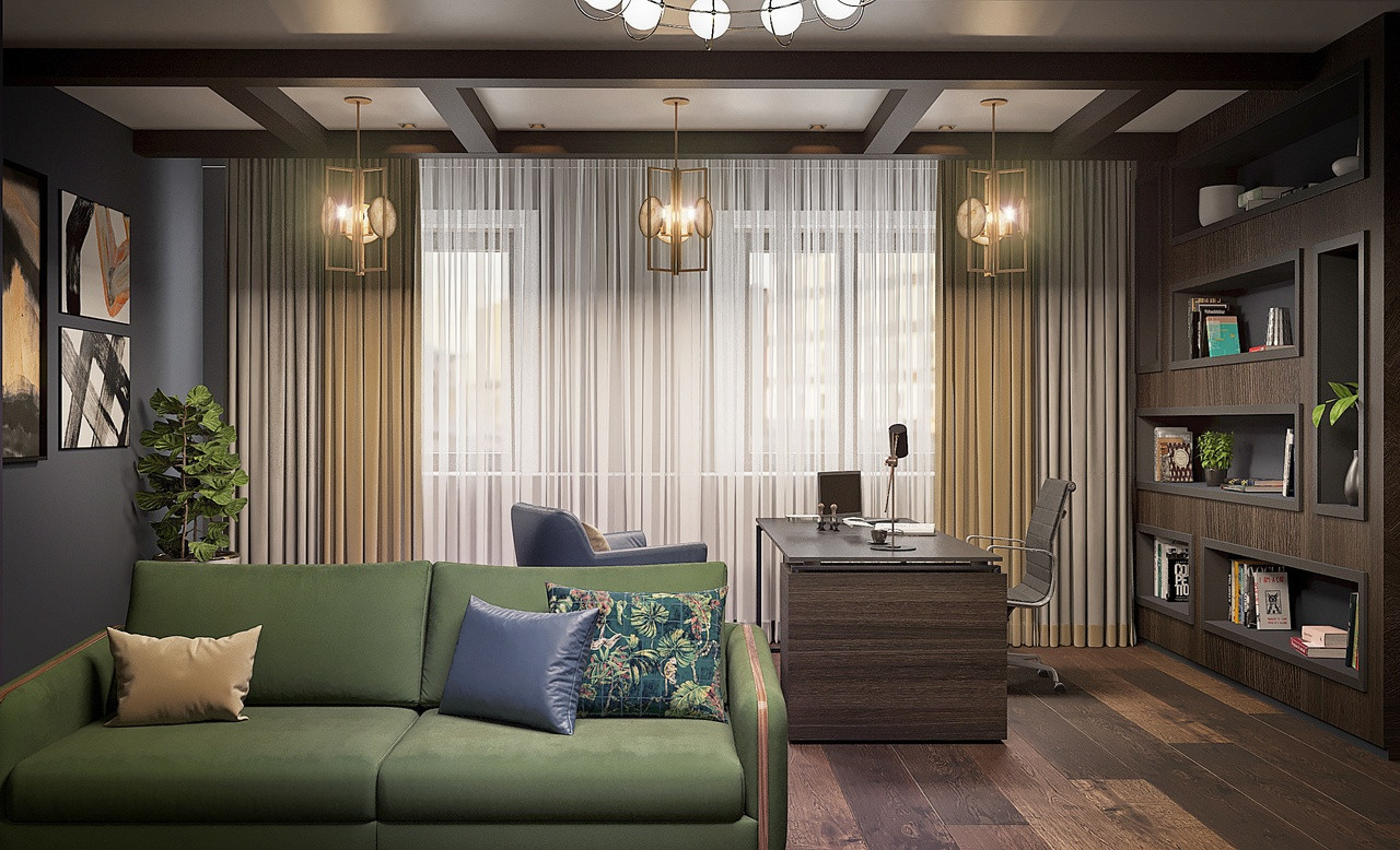 Обложка проекта: Квартира с мансардой