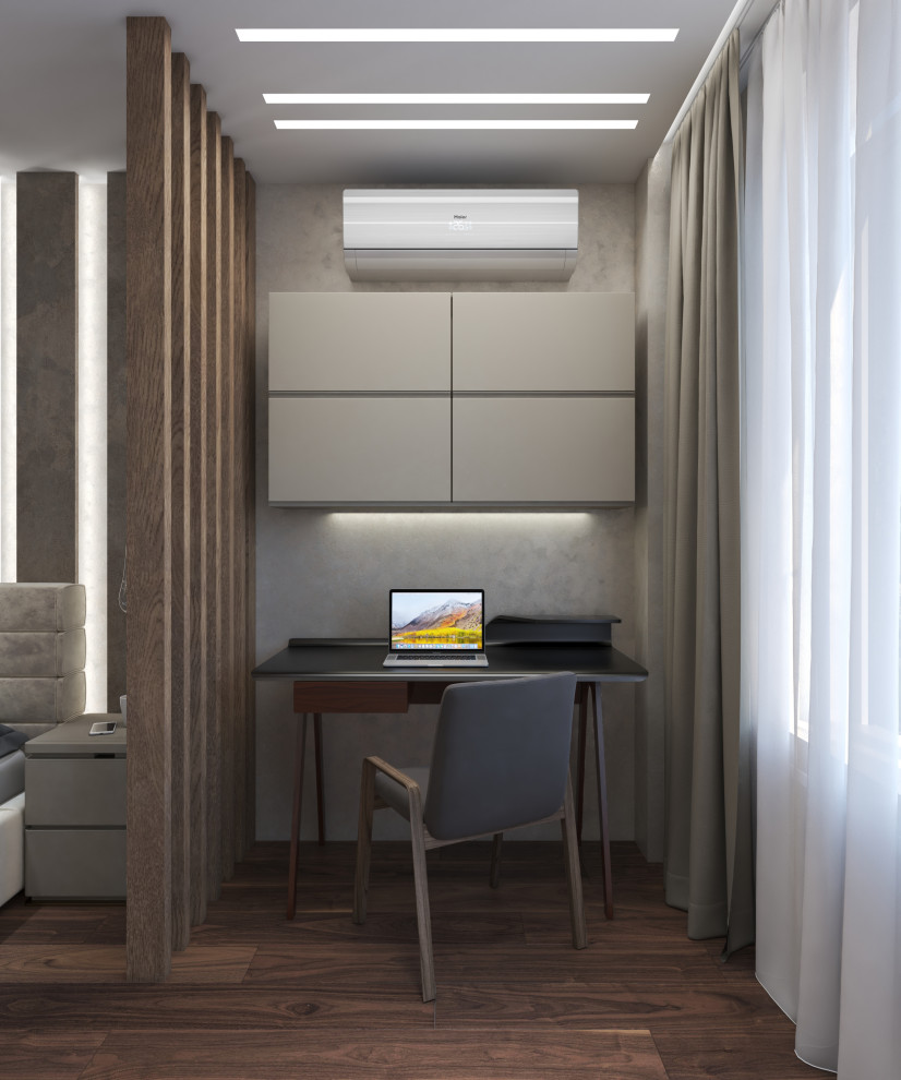 Рабочее место в спальне