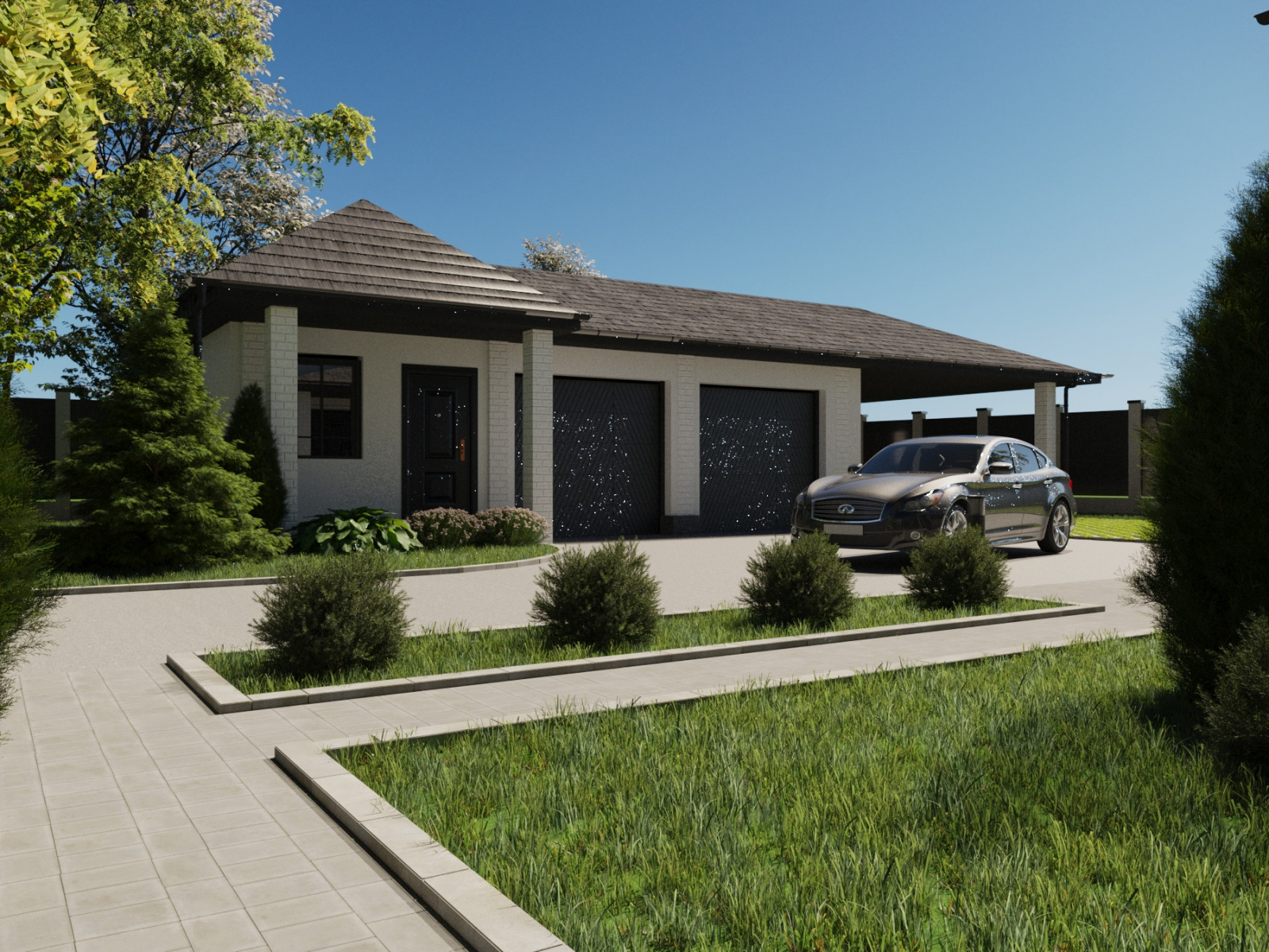 Обложка проекта: Частный дом в г. Алматы /300м2