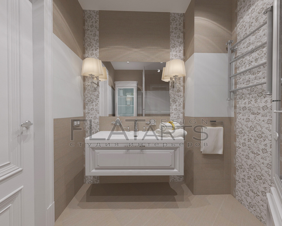 Дизайн 3-ной квартиры в стиле арт деко