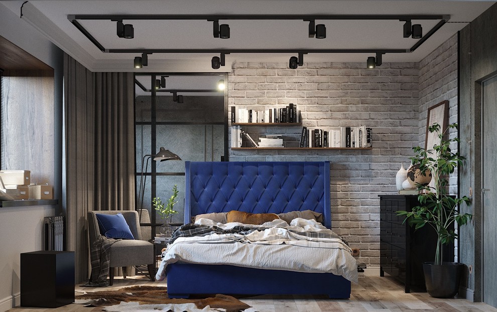 Интерьер спальни на Попова