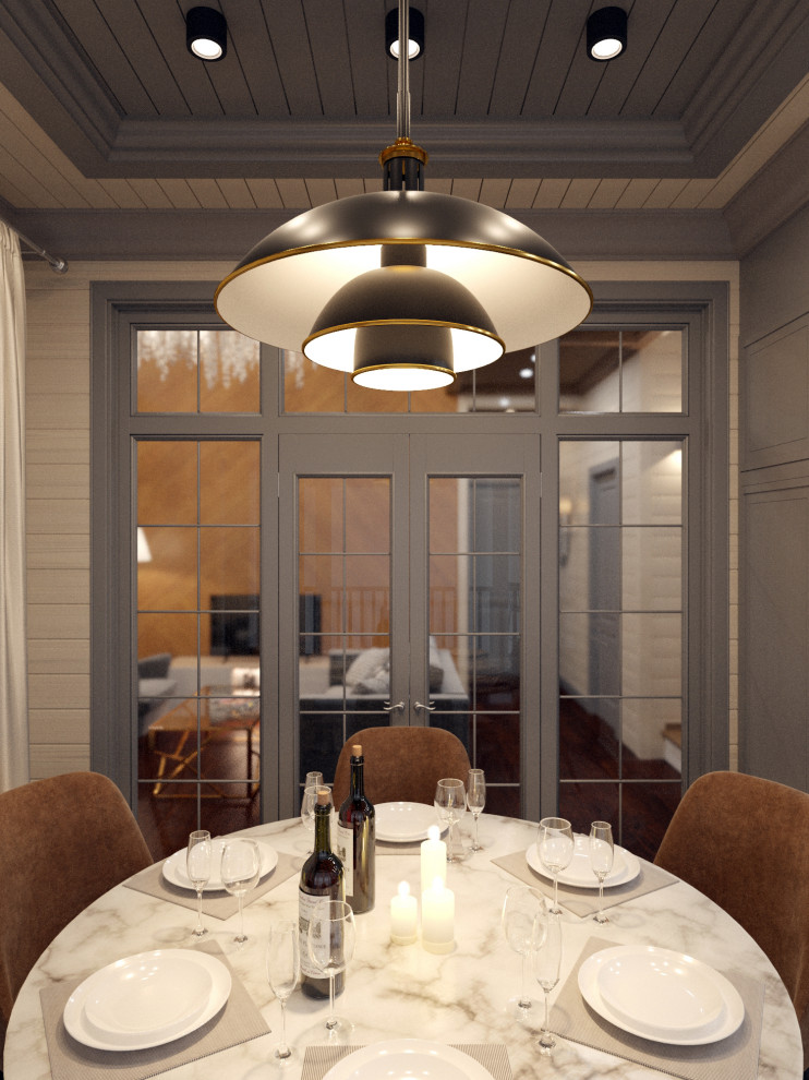 Дизайн-проект каркасного дома в Московской области