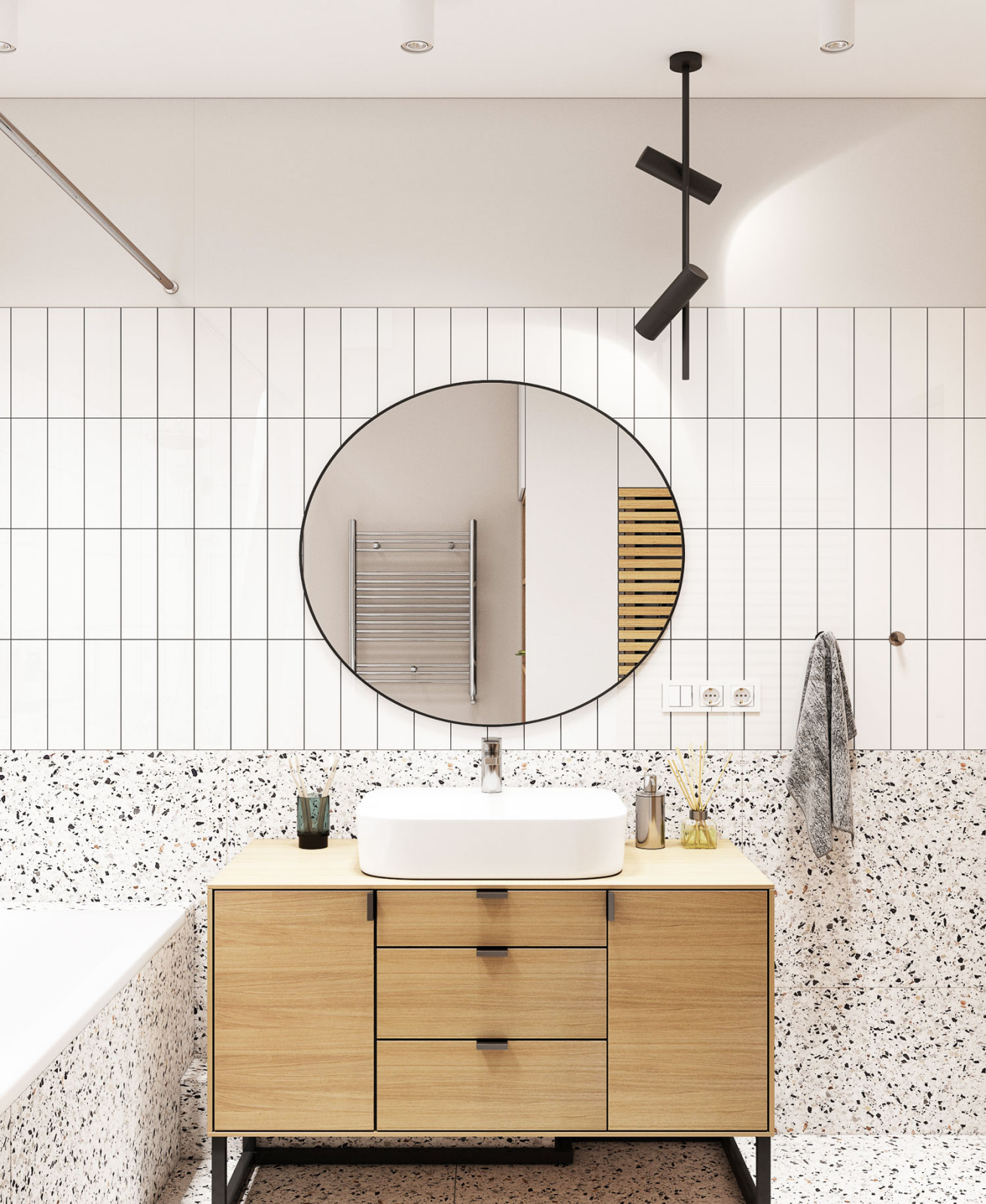 Трехкомнатная квартира для семьи с двумя мальчиками