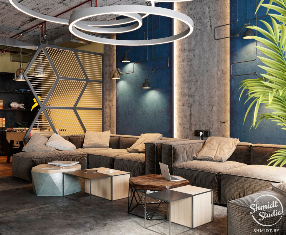 Проект офиса "WARGAMING OFFICE", Минск, 300м.кв