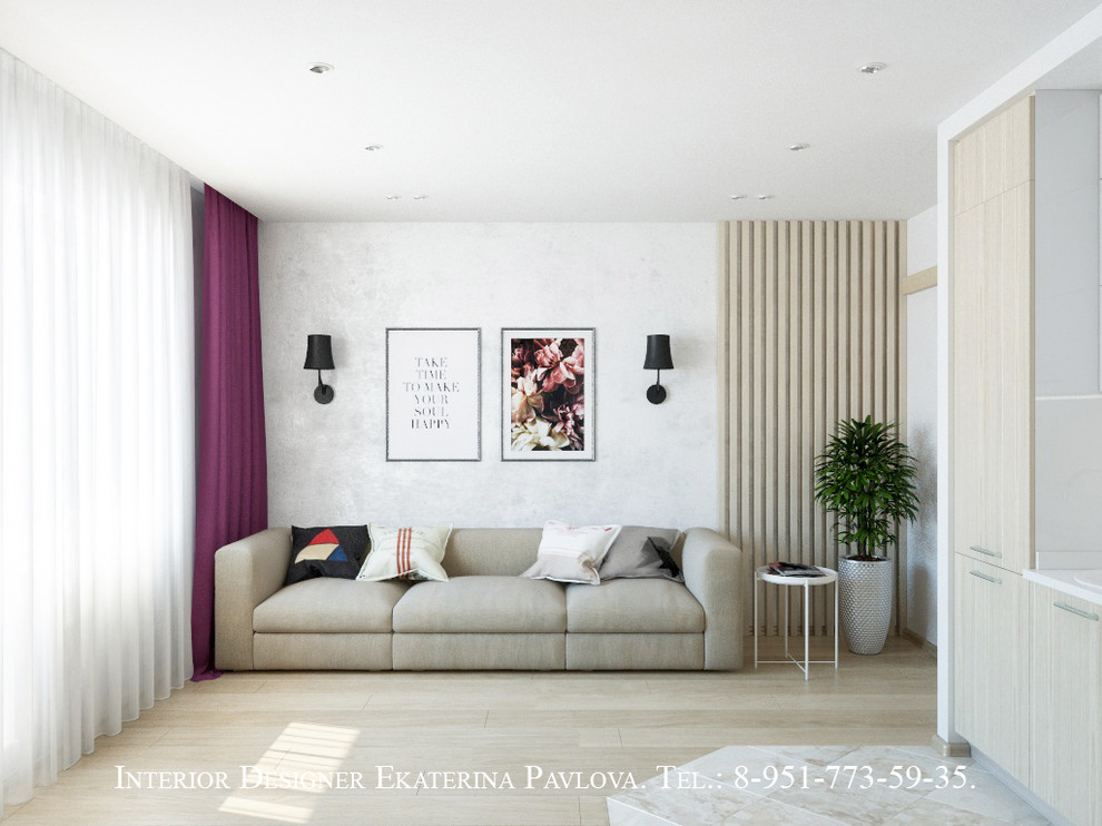 Обложка проекта: Двухкомнатная квартира в современном стиле.