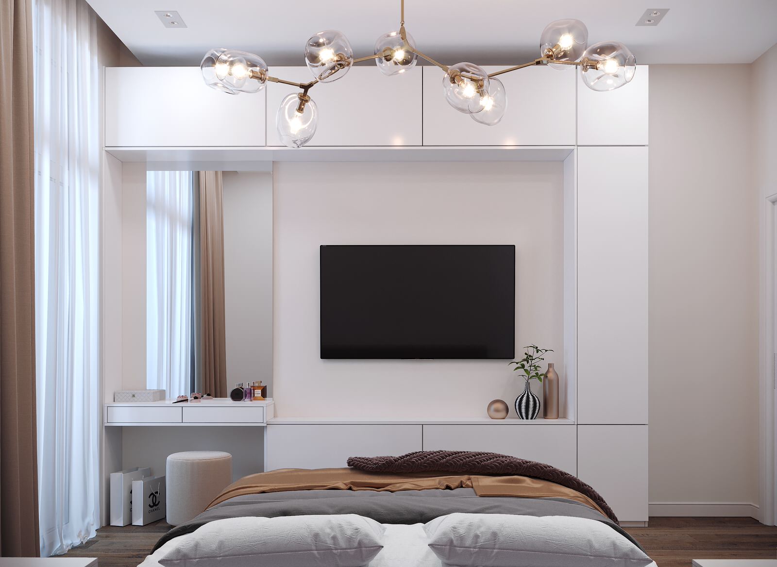 Дизайн-проект частной квартиры ЖК "Династия"