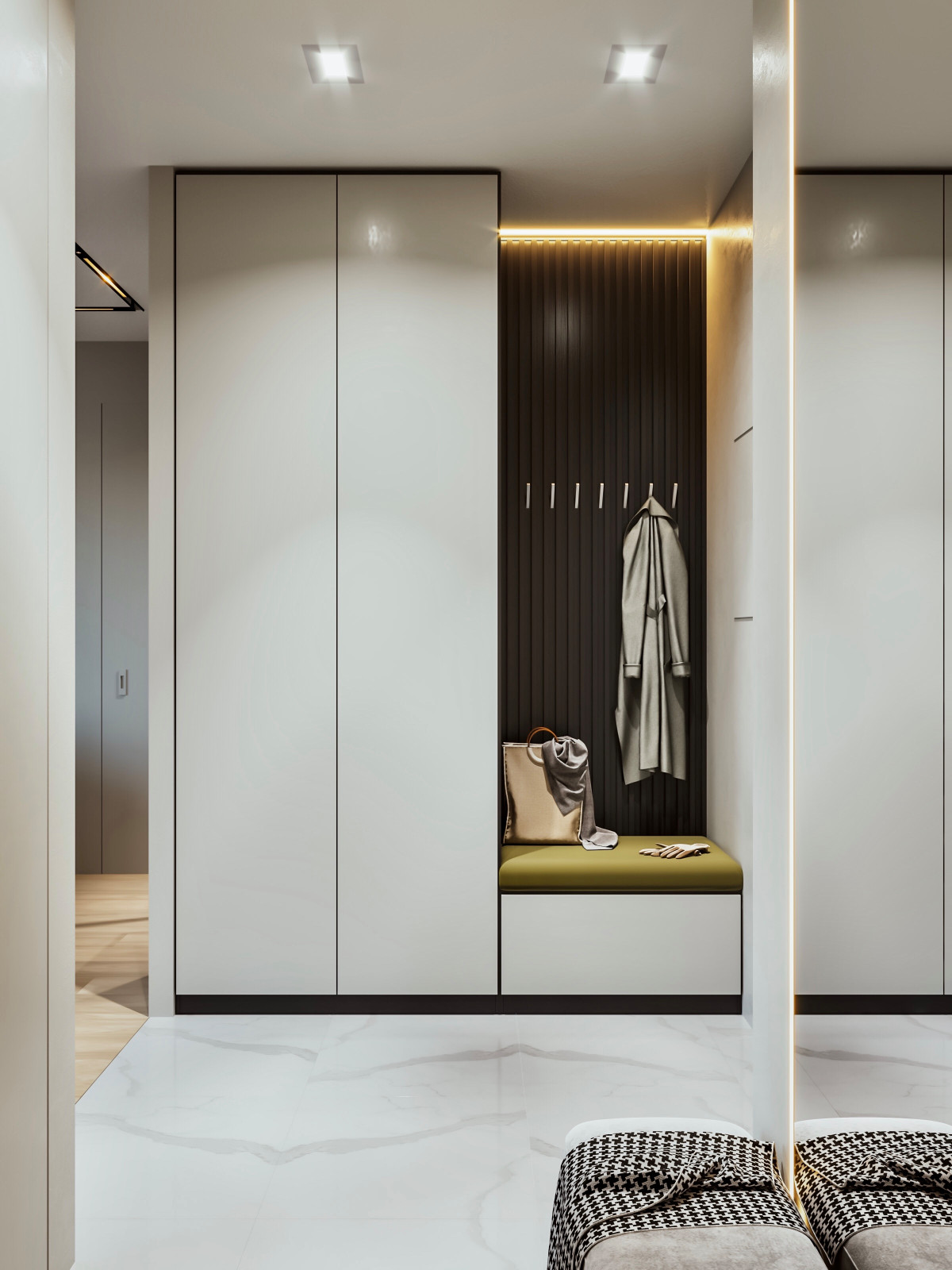 Дизайн-проект квартиры в ЖК Селигер Сити