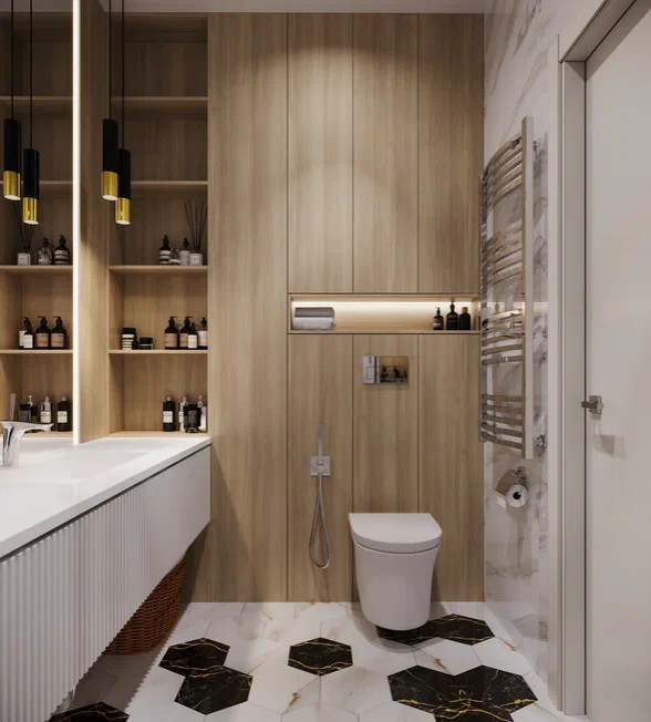 Ремонт квартиры (трехкомнатной) для семьи из трех человек