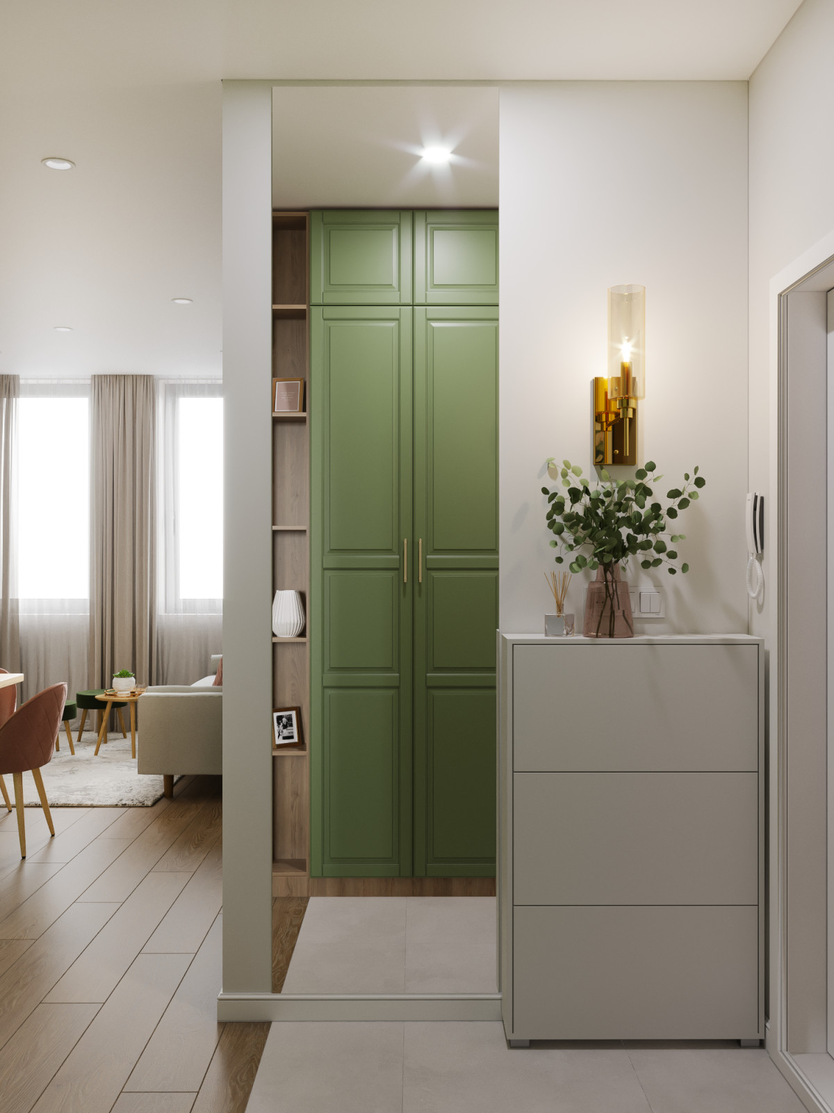 Квартира в Отрадном, 56 кв.м