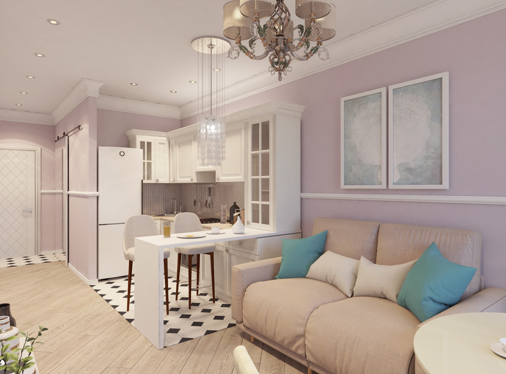 Акварель в интерьере