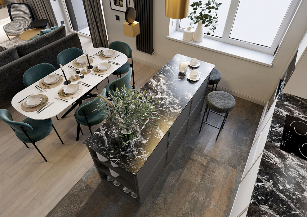 Шикарная квартира в 2 уровня