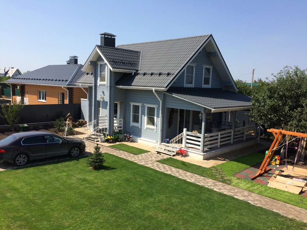 Дом из клееного бруса в поселке Чертовицы