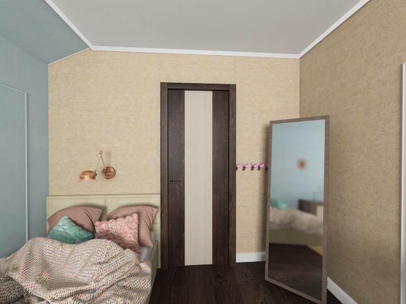 Дизайн проект  2 детской для девочки подростка (п.Жилино)