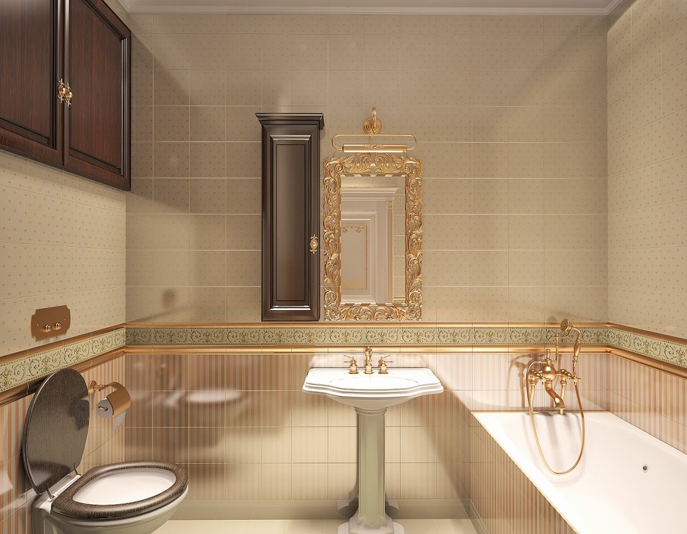 Дизайн-проект ванной комнаты от «Strekoza Design»