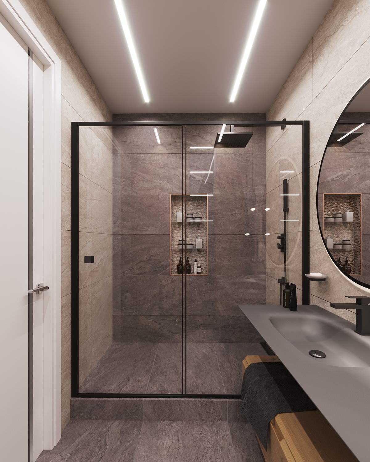 Контрастная квартира в ЖК Столичный