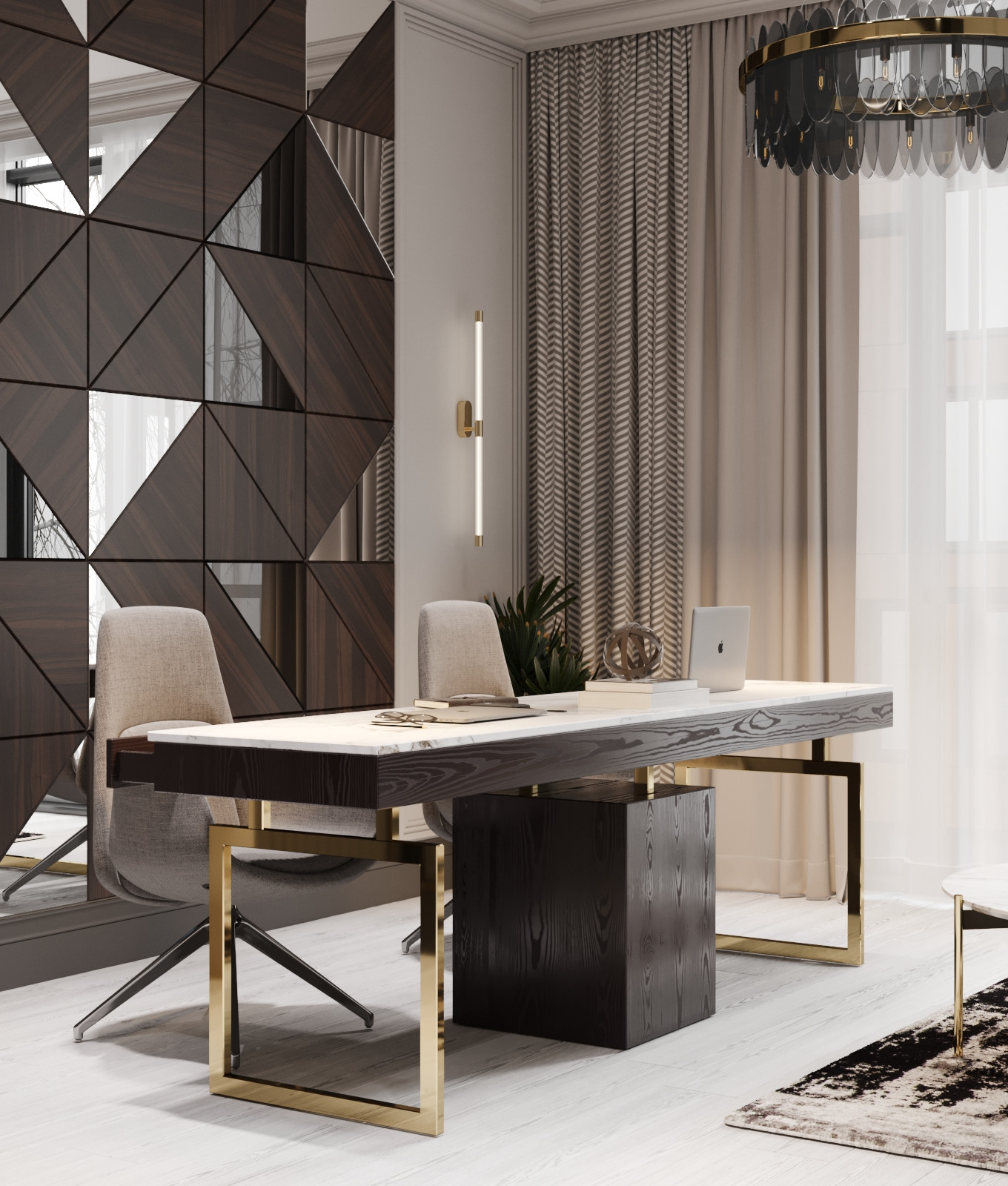 Роскошь и стиль: интерьер таунхауса в ЖК Park Fonte