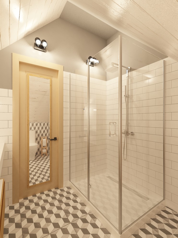 Мансарда в скандинавском стиле