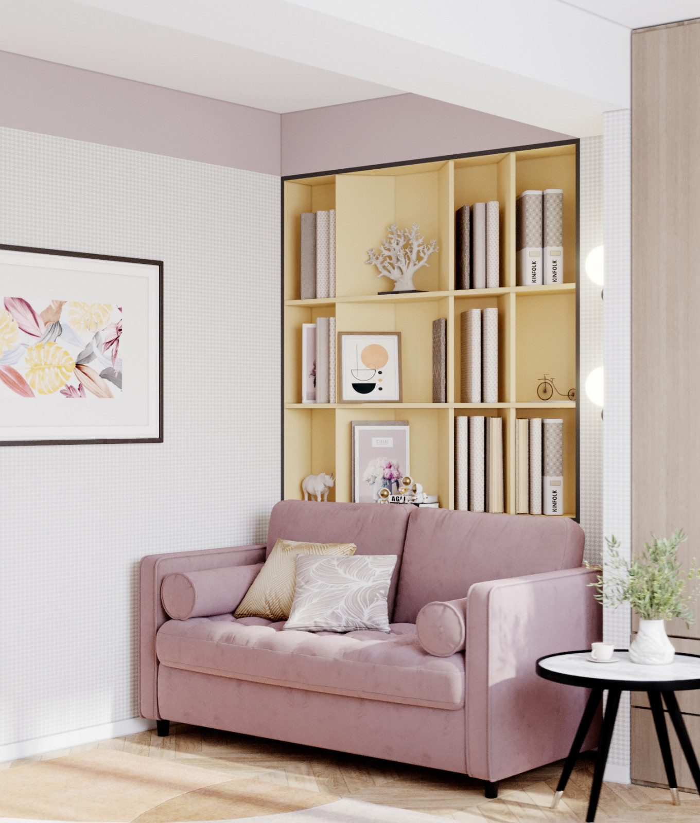 Сканди в ЖК "Серебрянный бор"