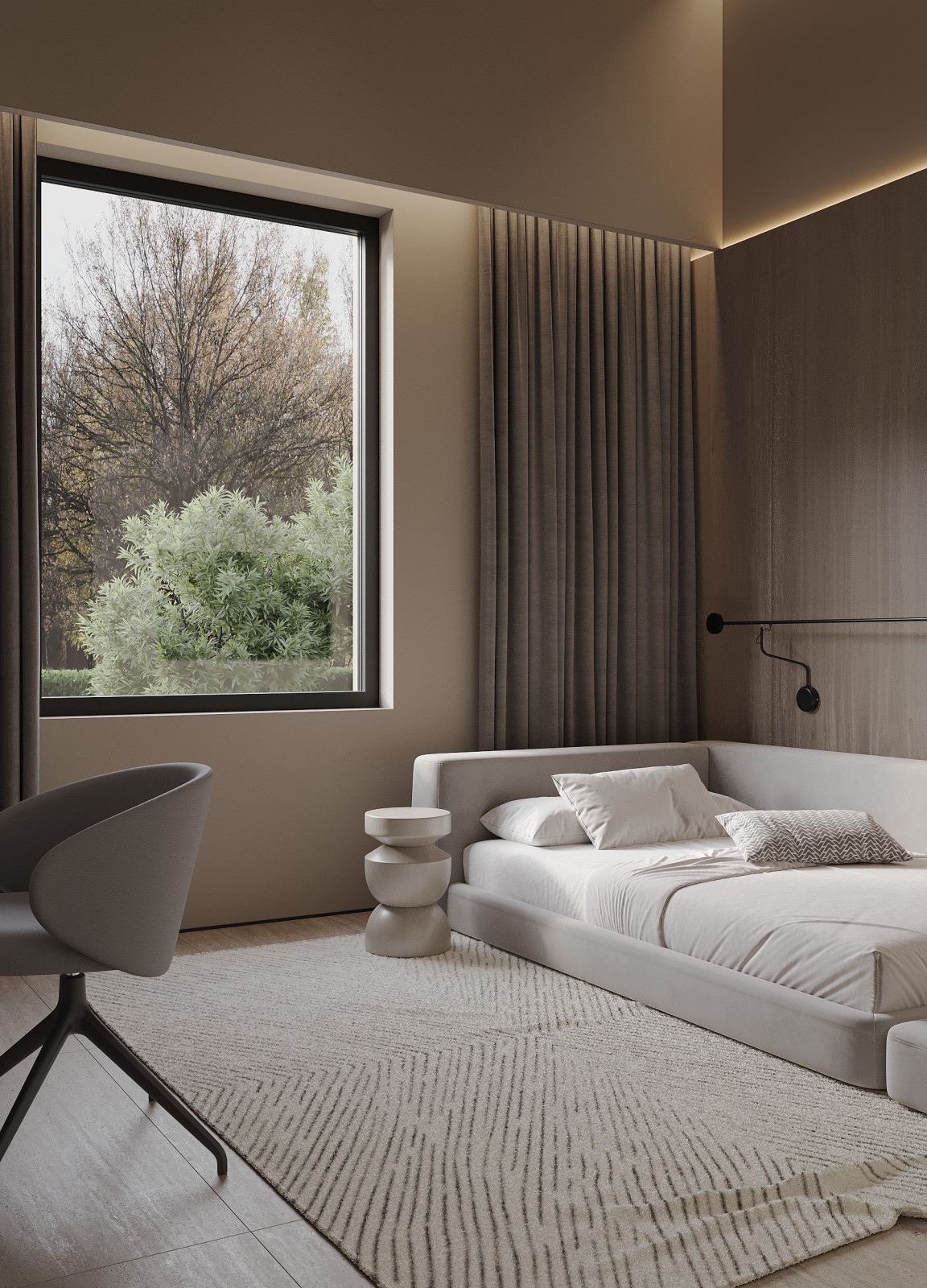 Интерьер дома, 9 просека, 240м2