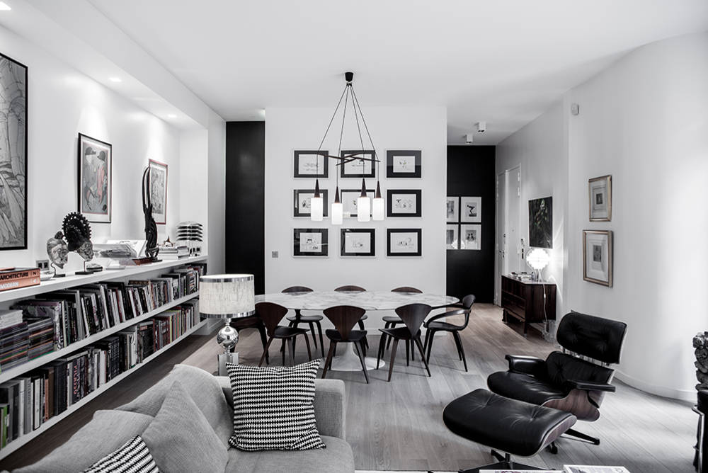 Houzz Франция: Квартира в Париже для пары эстетов