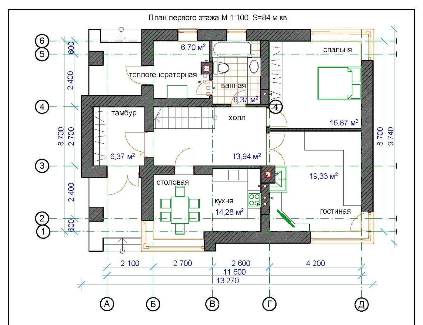Коттедж в Зеленогорске.