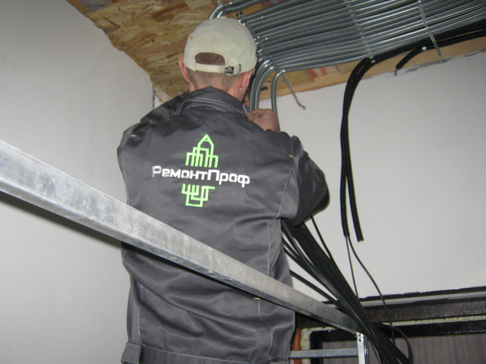 Коттедж. Электромонтажные работы