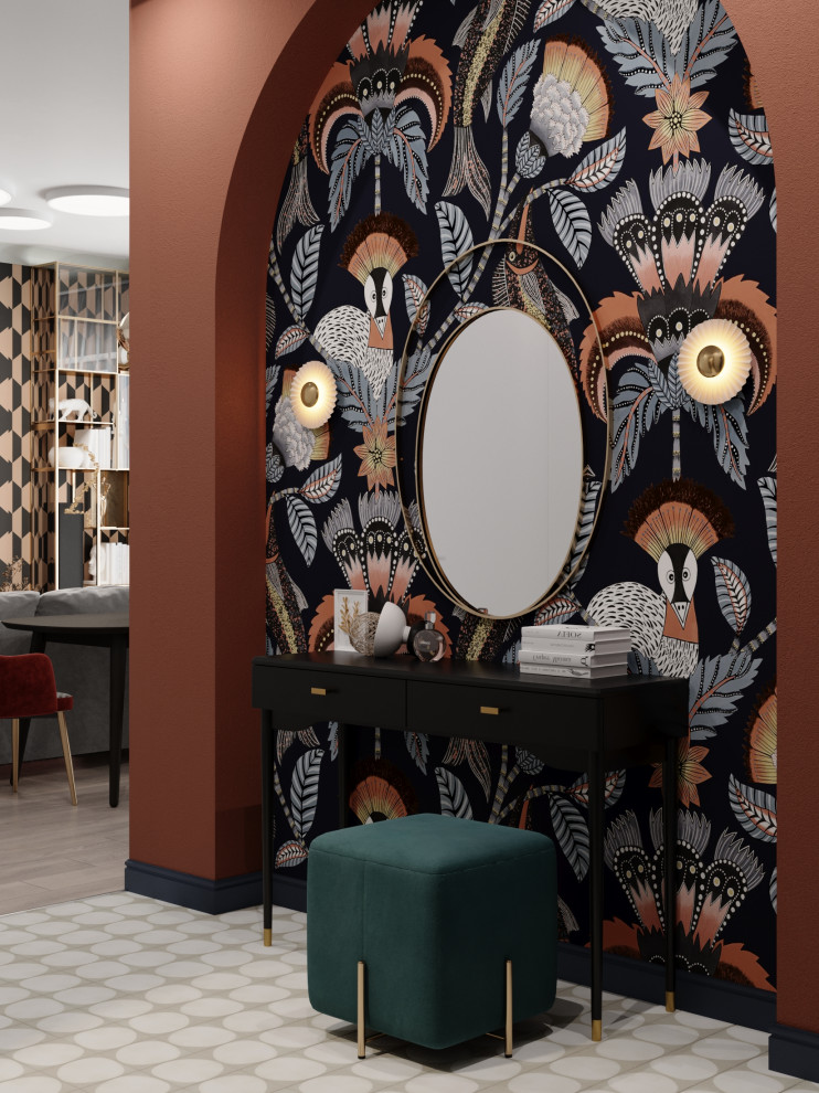 Квартира с ярким характером 120м2