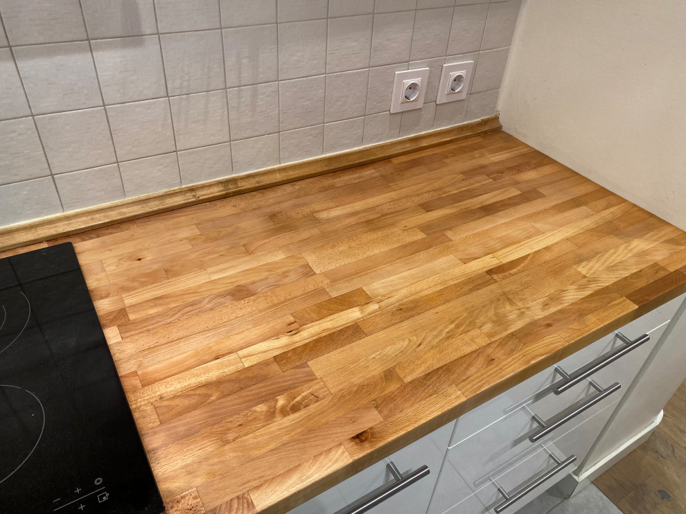 Столешница для кухни из массива по индивидуальным размерам