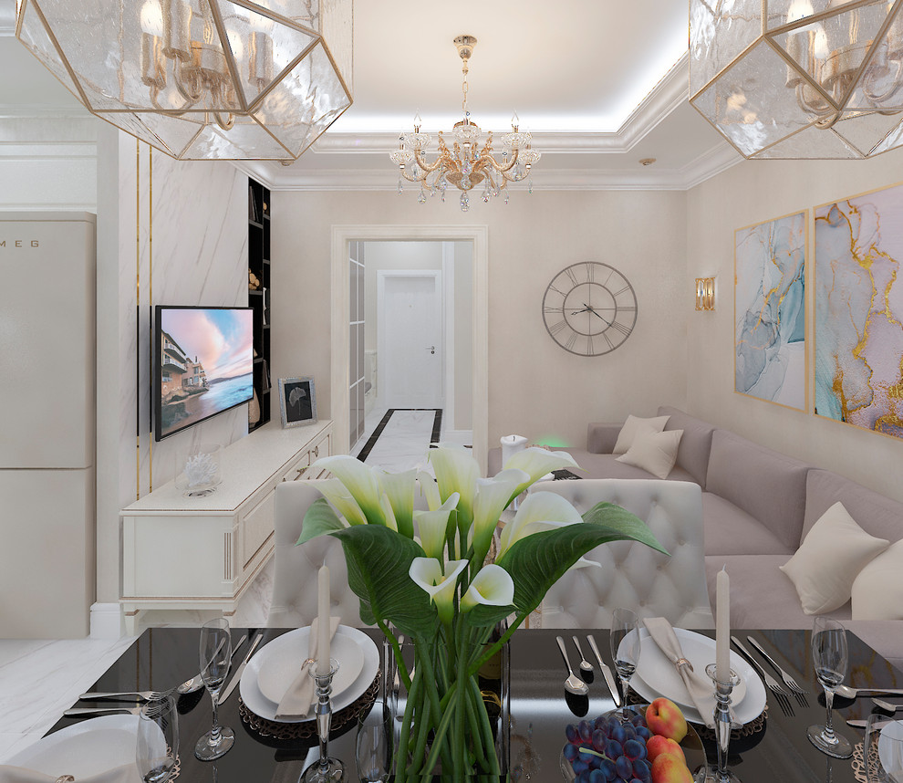 Обложка проекта: Городская квартира для молодой пары