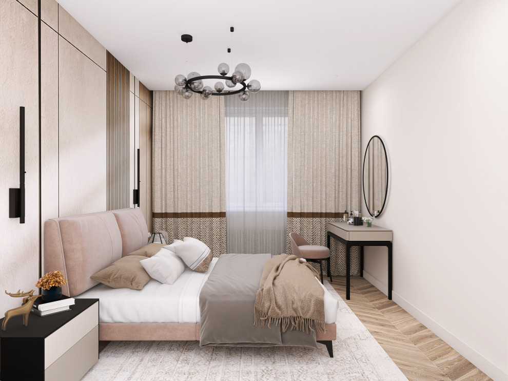 Проект спальни в современном стиле