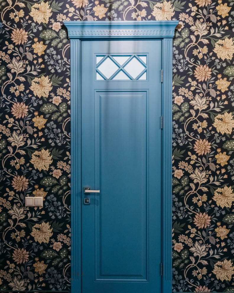 Обложка проекта: Дом-баня площадью 39 м2: холл