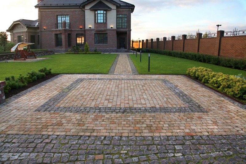 Мощение натуральным камнем