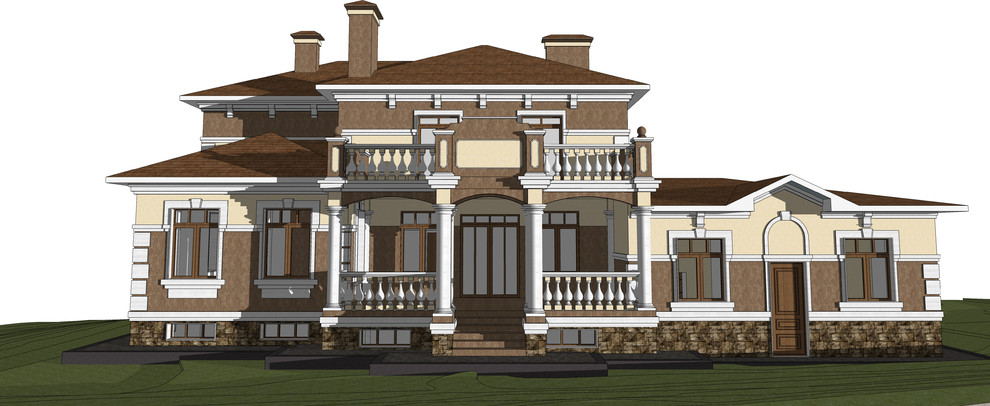 Реконструкция загородного жилого дома