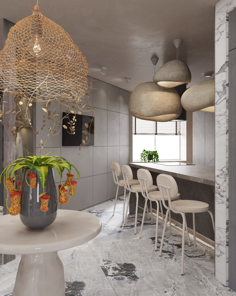 Проект двухуровневой квартиры 180 кв.м с двумя детскими