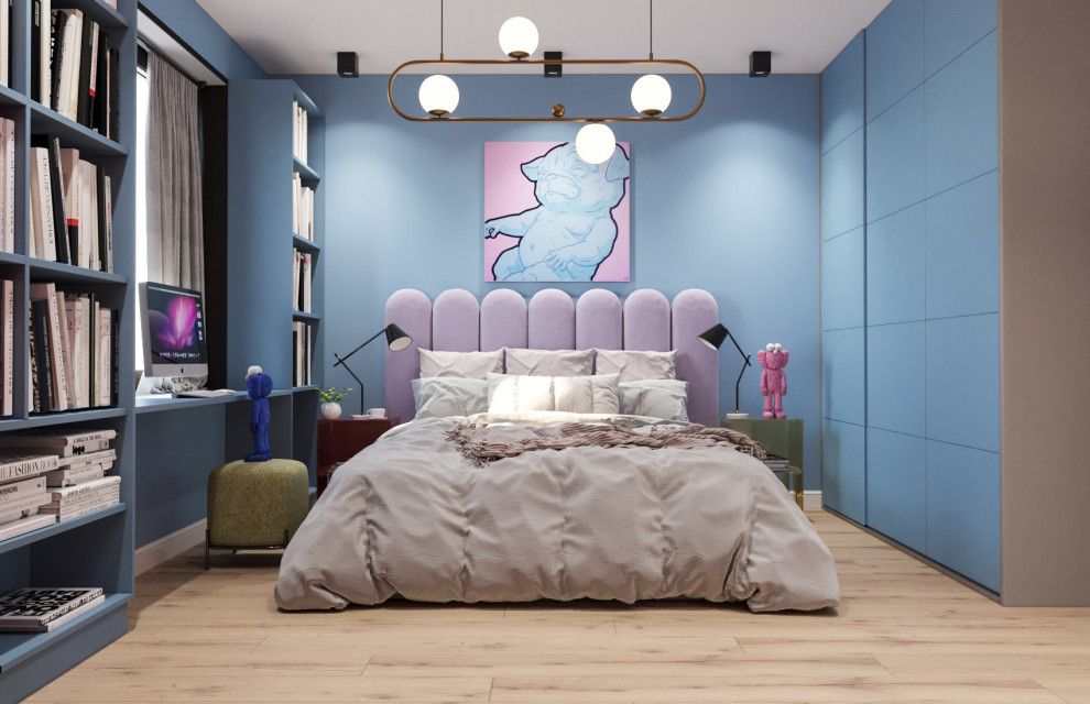 Яркая квартира в Москве